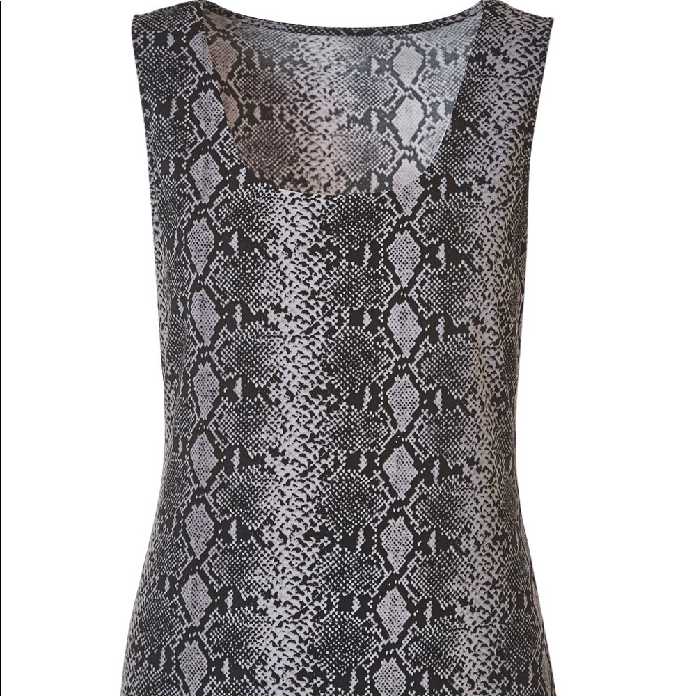 Snake Print Tank Top